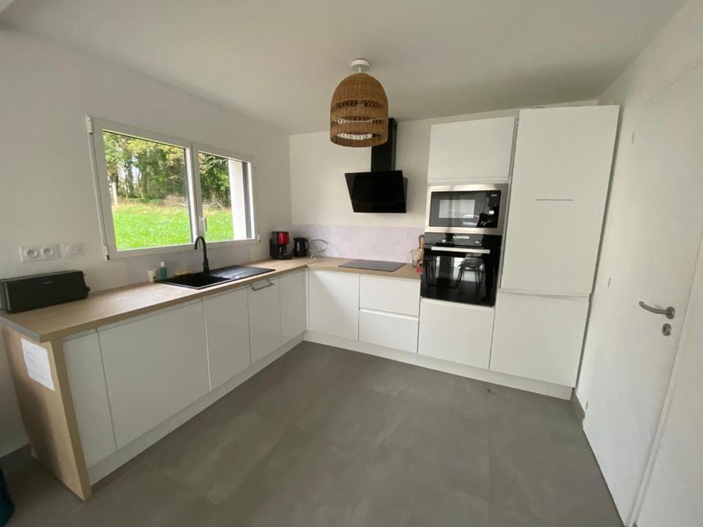 Maison Neuve Cosy A 20 Min Des Plages #Lorient #Cosy Pont-Scorff Екстериор снимка